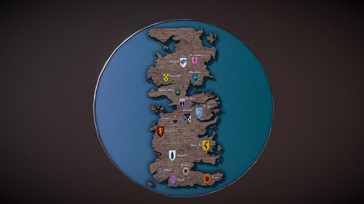 The Painted Table (Game of Thrones) – Modello 3D gratuito STL
