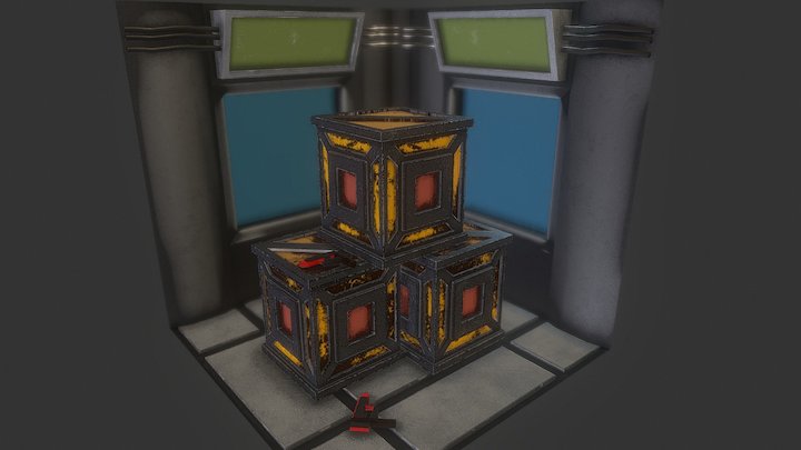 Observation Deck - Diorama 3D Model