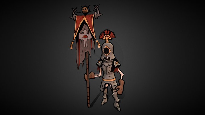 Bone Bearer - Darkest Dungeon 3D Model