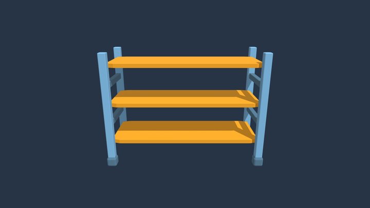 Shelves 3D Model