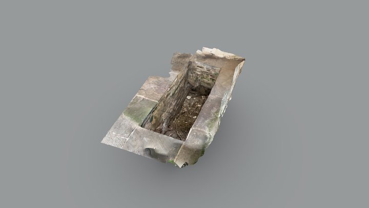 St Declan’s grave, Ardmore, Co. Waterford 3D Model