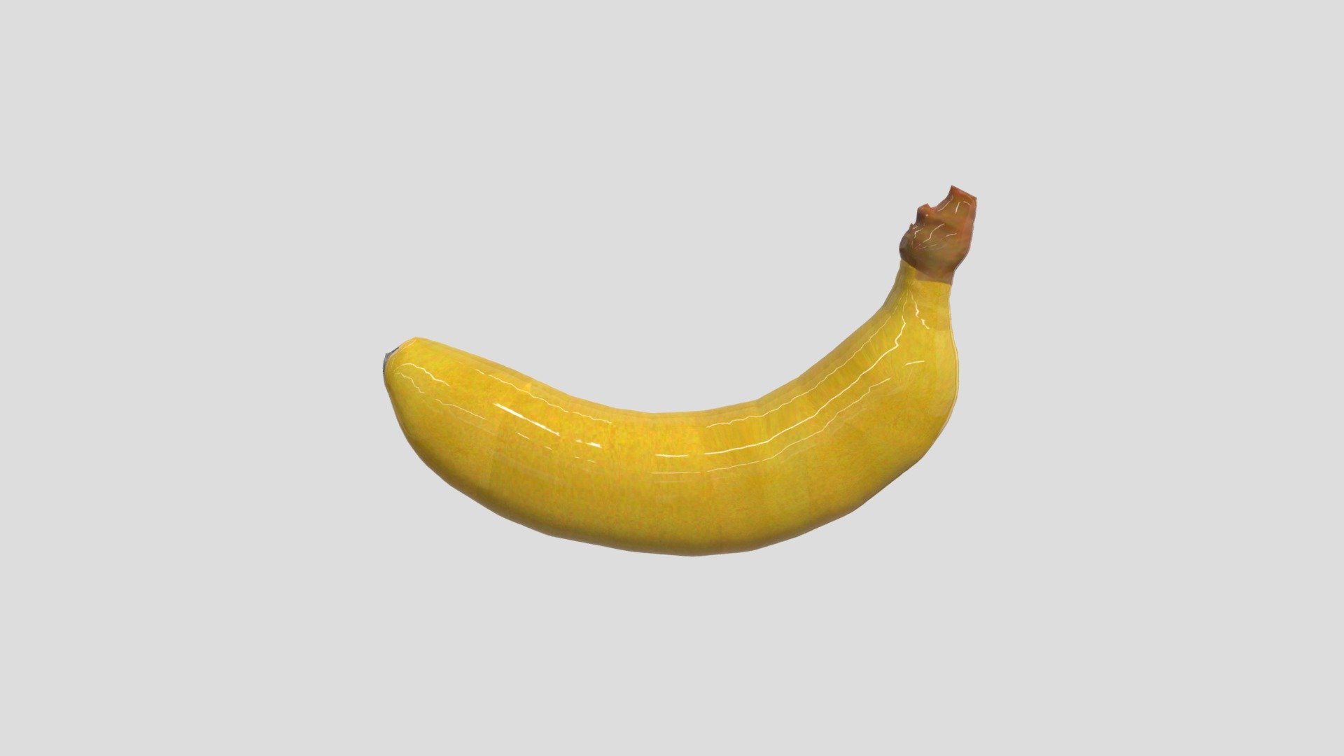 My First Banana 3D model made with Paint 3D - Download Free 3D model by ...