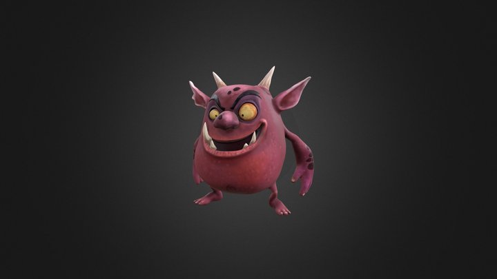 Devil Patata 3D Model