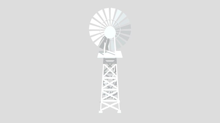 Windmill 3D Model