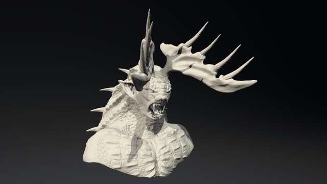 Crown Cobra (BUST) concept 3D Model
