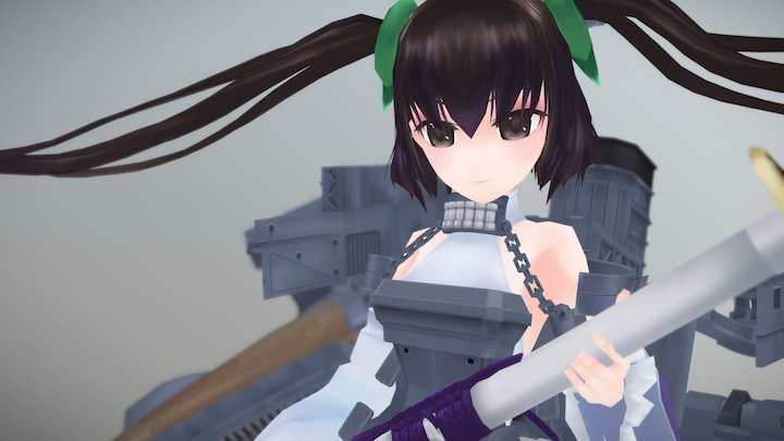 Nagato 鋼鐵少女_長門 3D Model