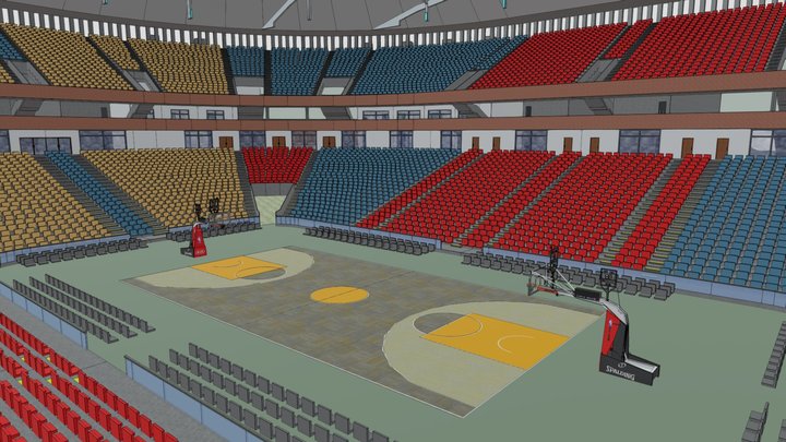 BSK Arena 3D Model