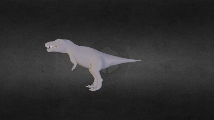 T-Rex WIP 3D Model