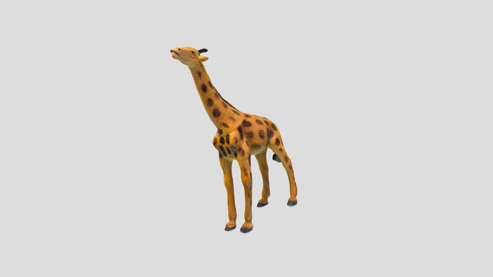 [PC] Toy Giraffe 3D Model