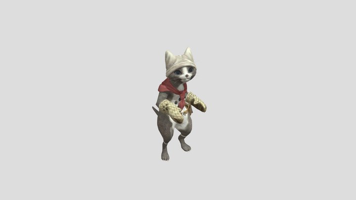 Browser Games - USJ Monster Hunter Meals The Rea 3D Model