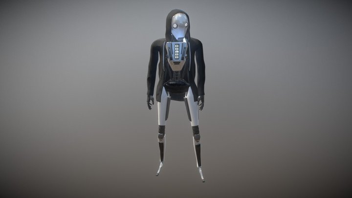 Hero Bot 3D Model