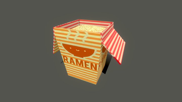 Ramen Bento 3D Model