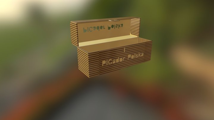 Pudełko firmowe 3D Model