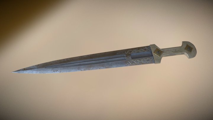 Sword of Elizarashvili 3D Model