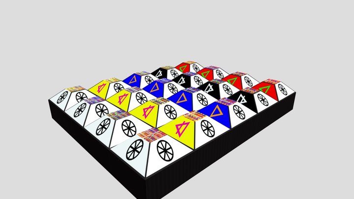 Enochian Tablet of Union – Modello 3D gratuito STL
