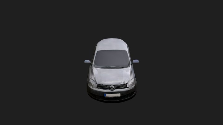 VW Golf Plus 3D Model