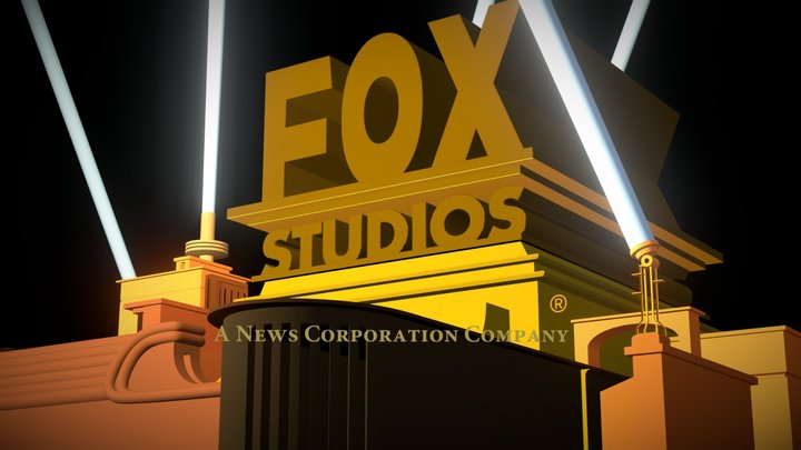 Fox Studios Logo 2000 Remake (2020 Updated) 3D Model