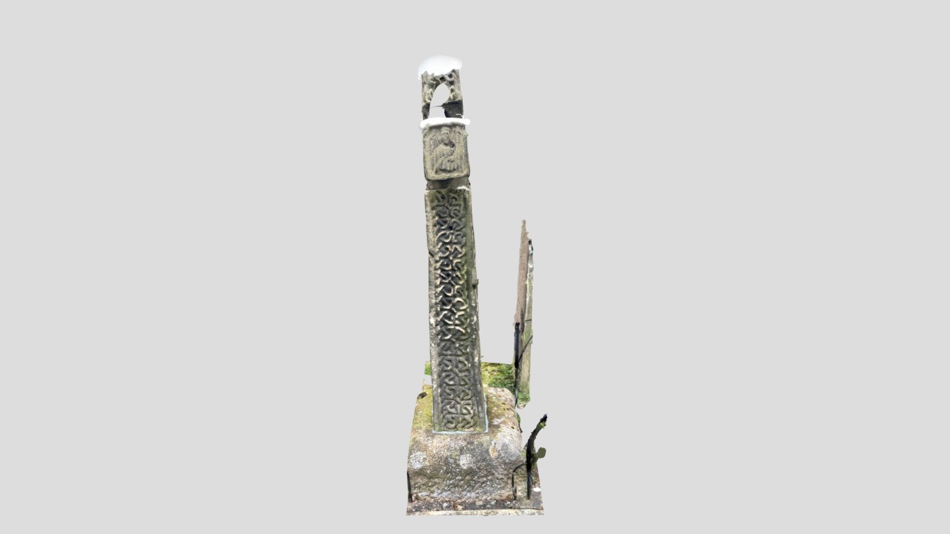 Saxon Cross, St Lawrence, Eyam