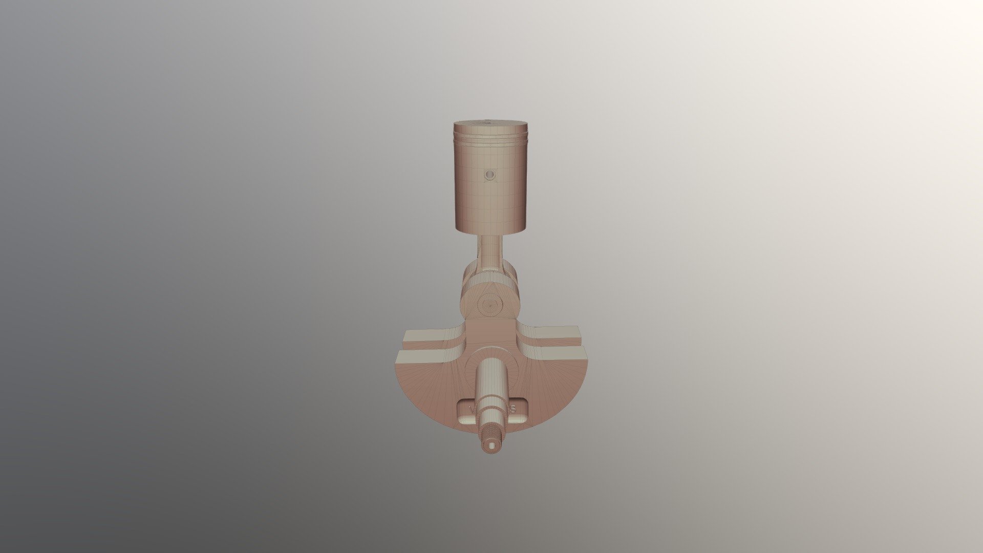 Full Crankshaft Assembly Model