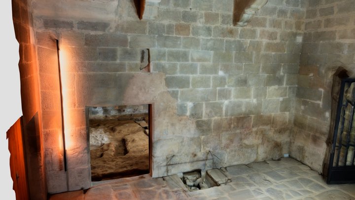 Casa Gran de Riner (Santuari del Miracle) 3D Model