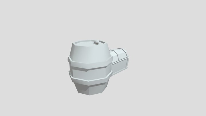 By The Ocean - 3 Simple Props 3D Model