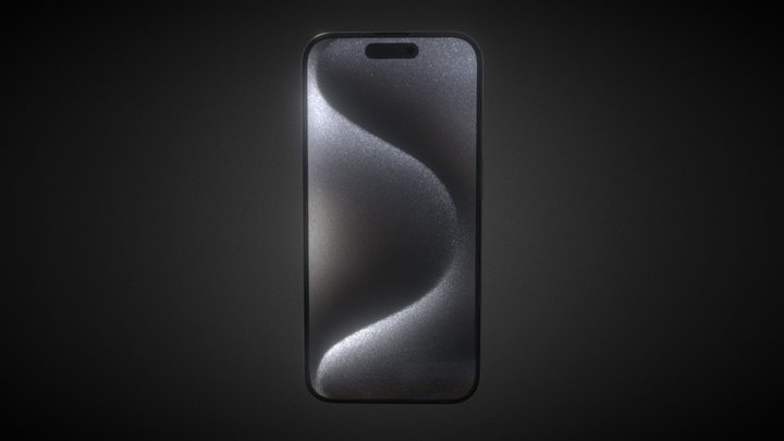 Apple iPhone 15 Pro Black – Free 3D Model STL