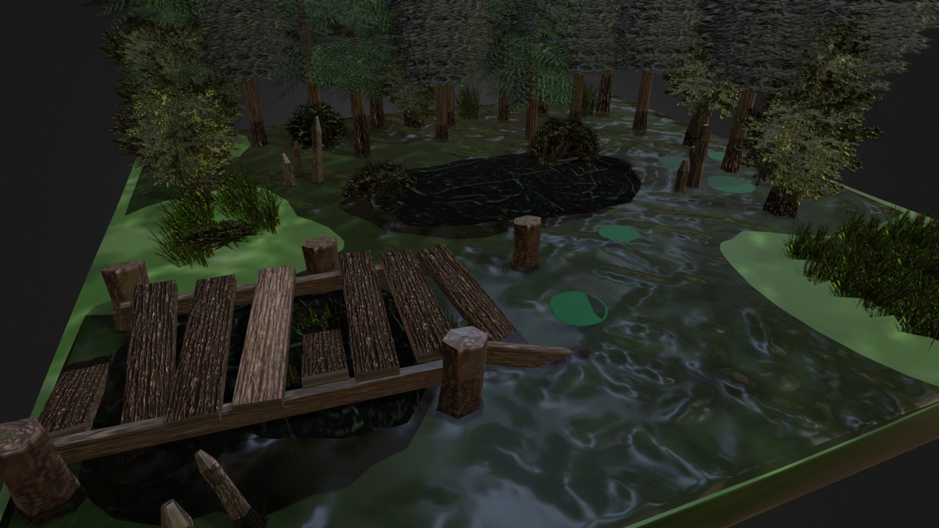 Swamp — Sketchfab embed 3D viewer