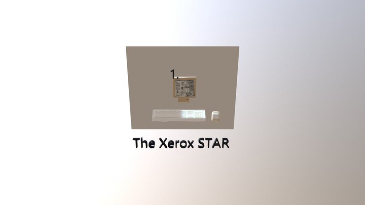 The Xerox STAR 3D Model