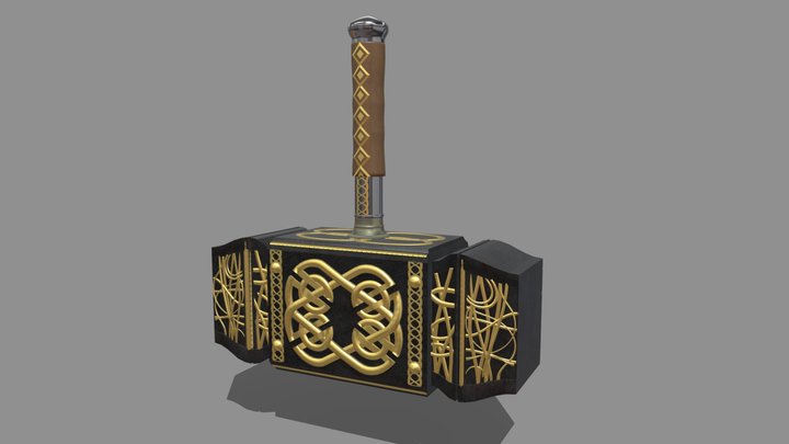 Mjollnir 3D Model