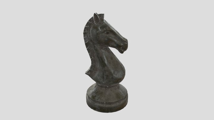 chessman knight 3D Model