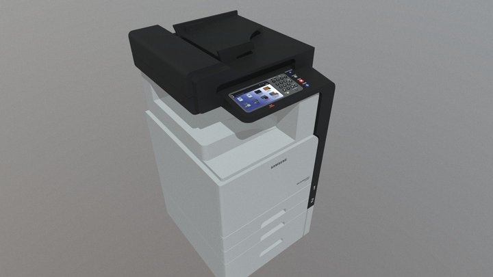 Samsung MultiXpress C9201 Photocopier Machine 3D Model