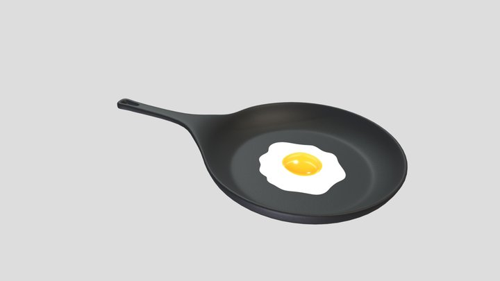 Cast Iron Pan Egg