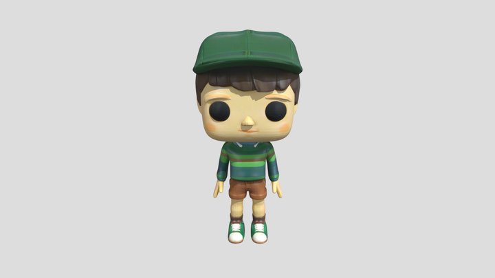 Squid Game 3 Chul-su Funko Pop fanmade 3D Model