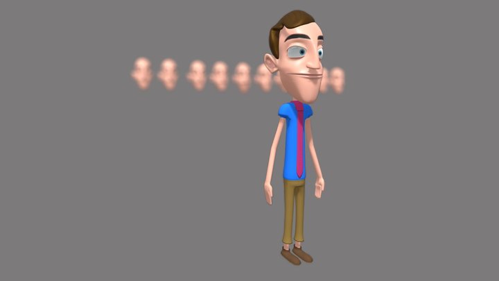 character skibidi_chalenge – Modello 3D gratuito STL