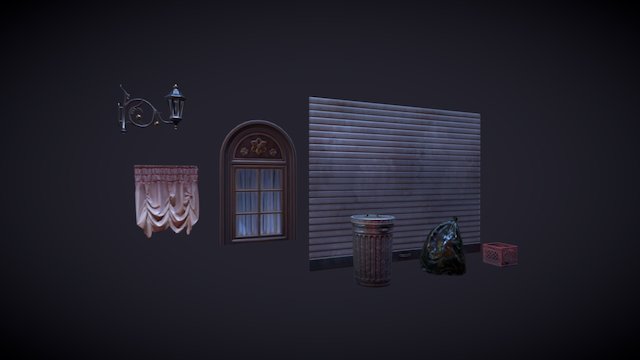 Small Assets (Street Exterior) 3D Model