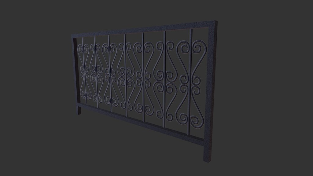 Fence Iron Rail