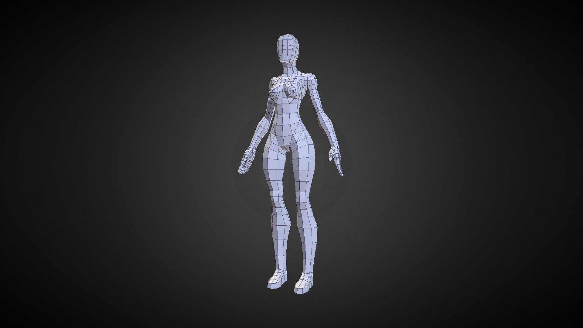 Girl Mesh Wip 3d Model By Offy Axe163 [6fd8159] Sketchfab