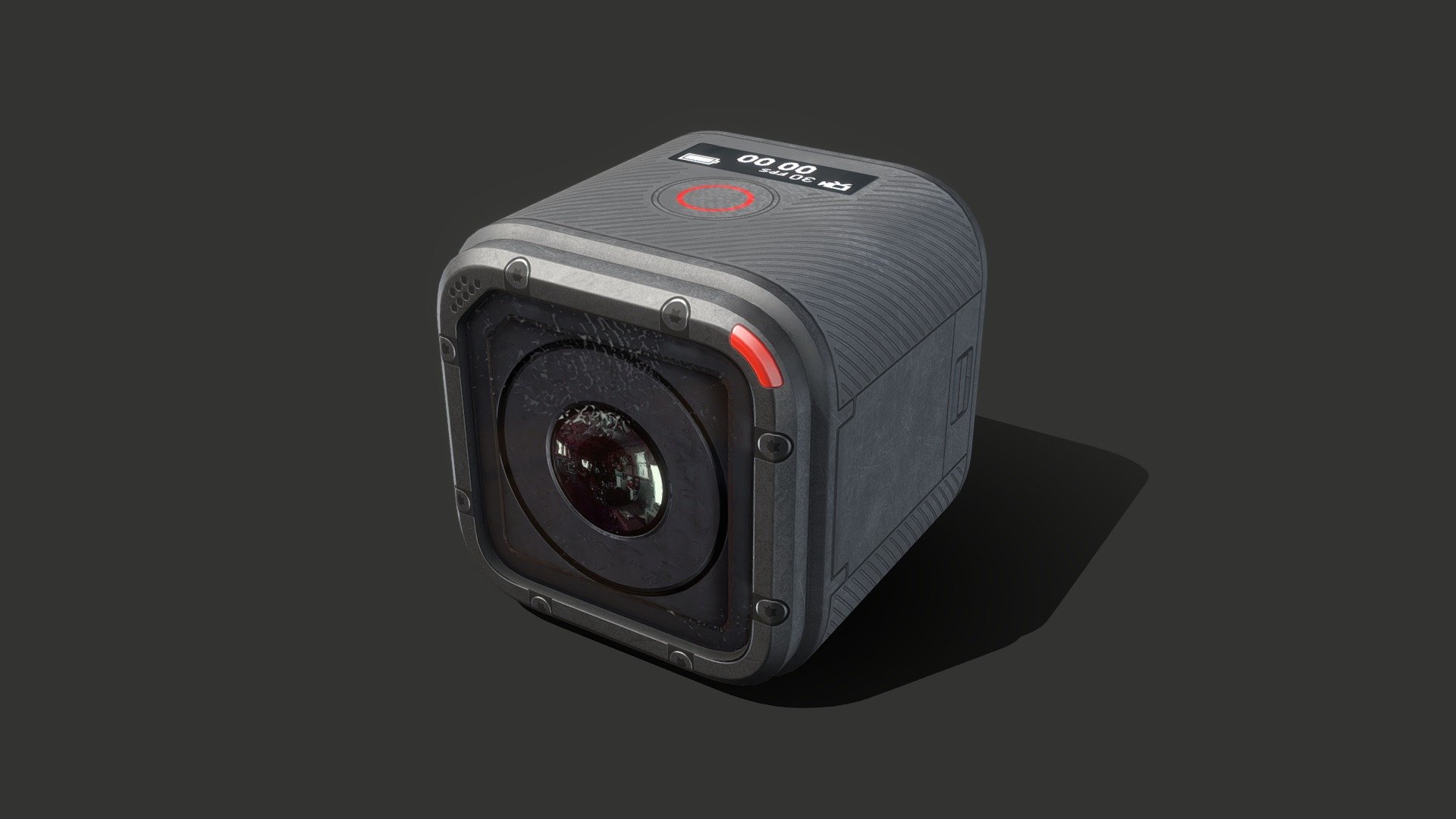 Go pro 12 creator edition. GOPRO Hero 5 session. Гопро камера 3д модель. Sketchfab камера 3d model. Бокс для GOPRO 5 session.