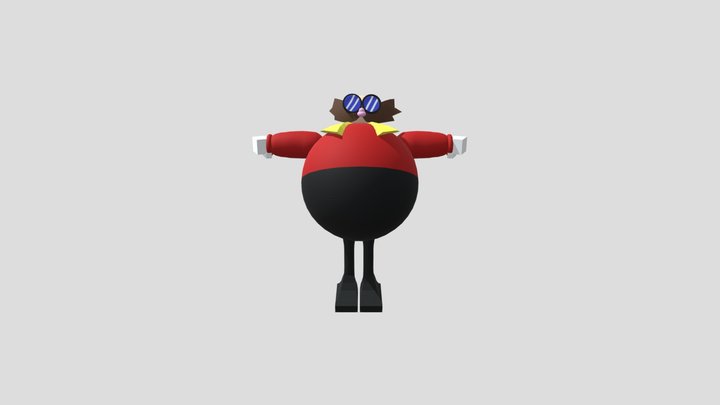 Dr. Robotnik 3D Model
