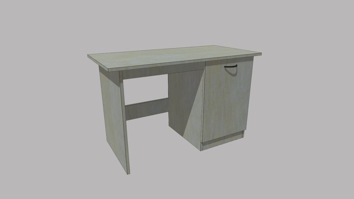 Desk 3D Model