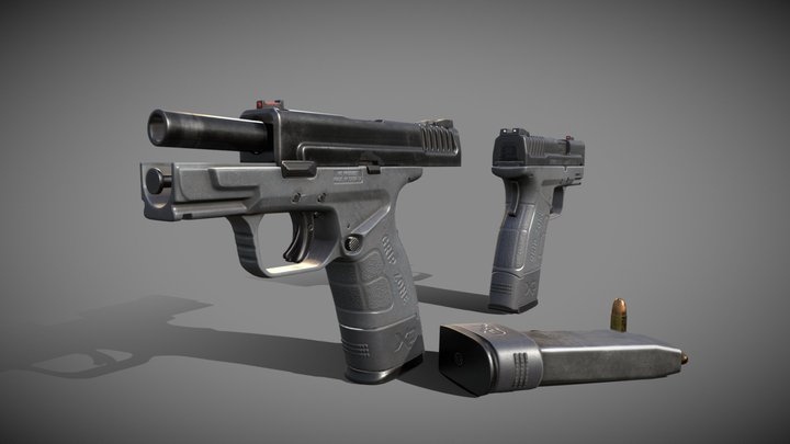 Springfield XD 3D Model