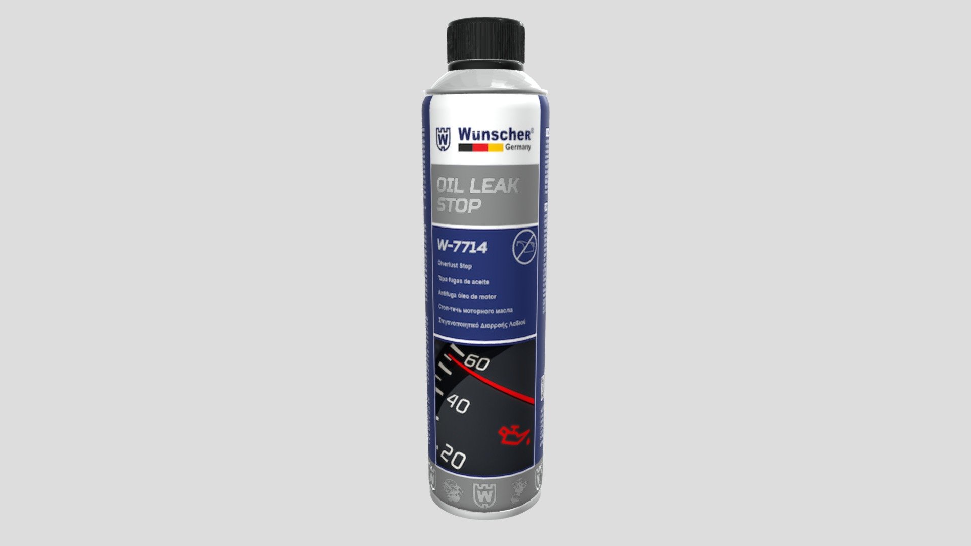 W7714 Oil Leak Stop — Sketchfab embed 3D viewer