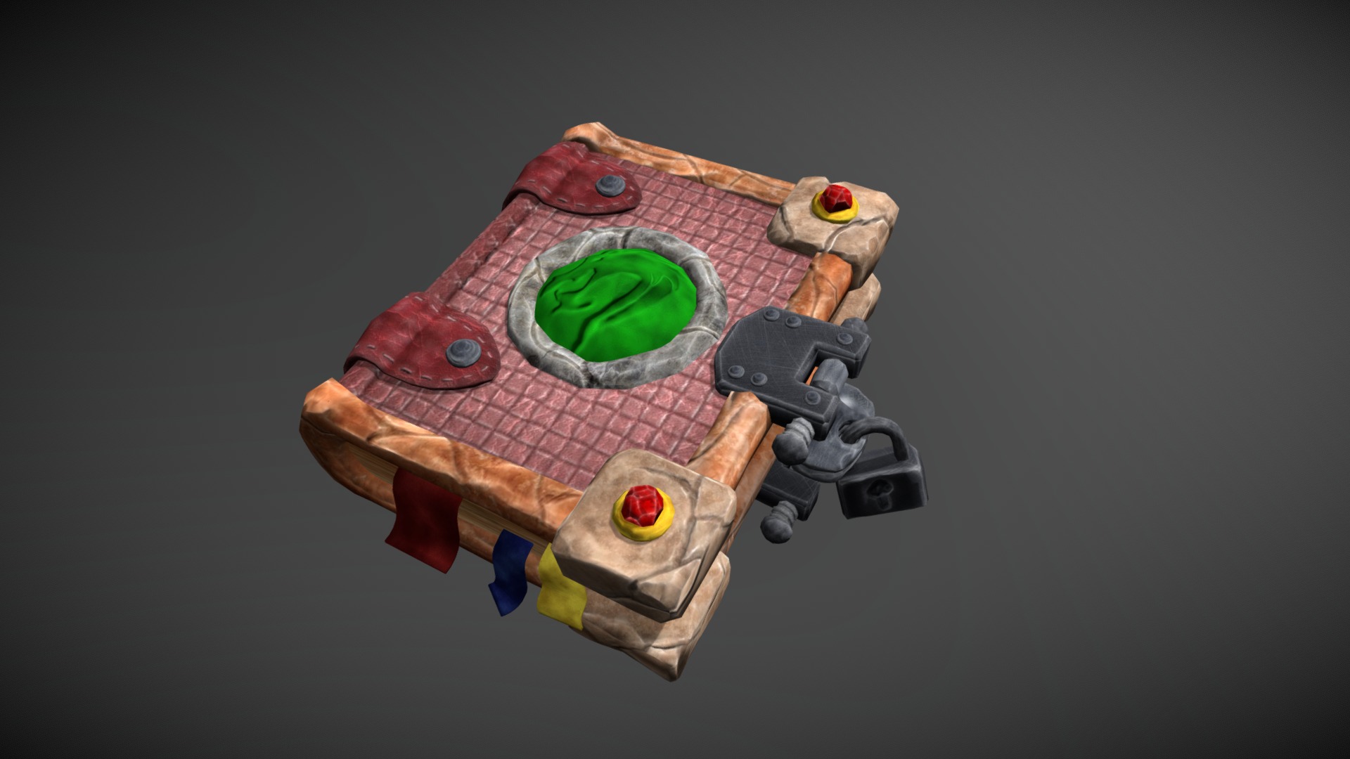 3D model Book Dragons - This is a 3D model of the Book Dragons. The 3D model is about a small wooden toy.