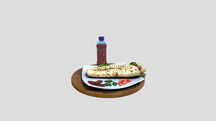 Fast-food 3D Model