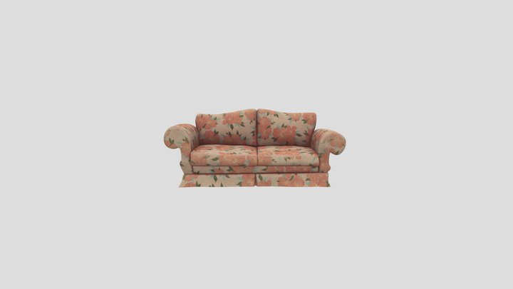 Hello Neighbor 2 Beta - Generic Sofa 3D Model