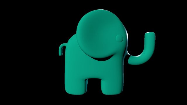 Elephant 3D 3D Model
