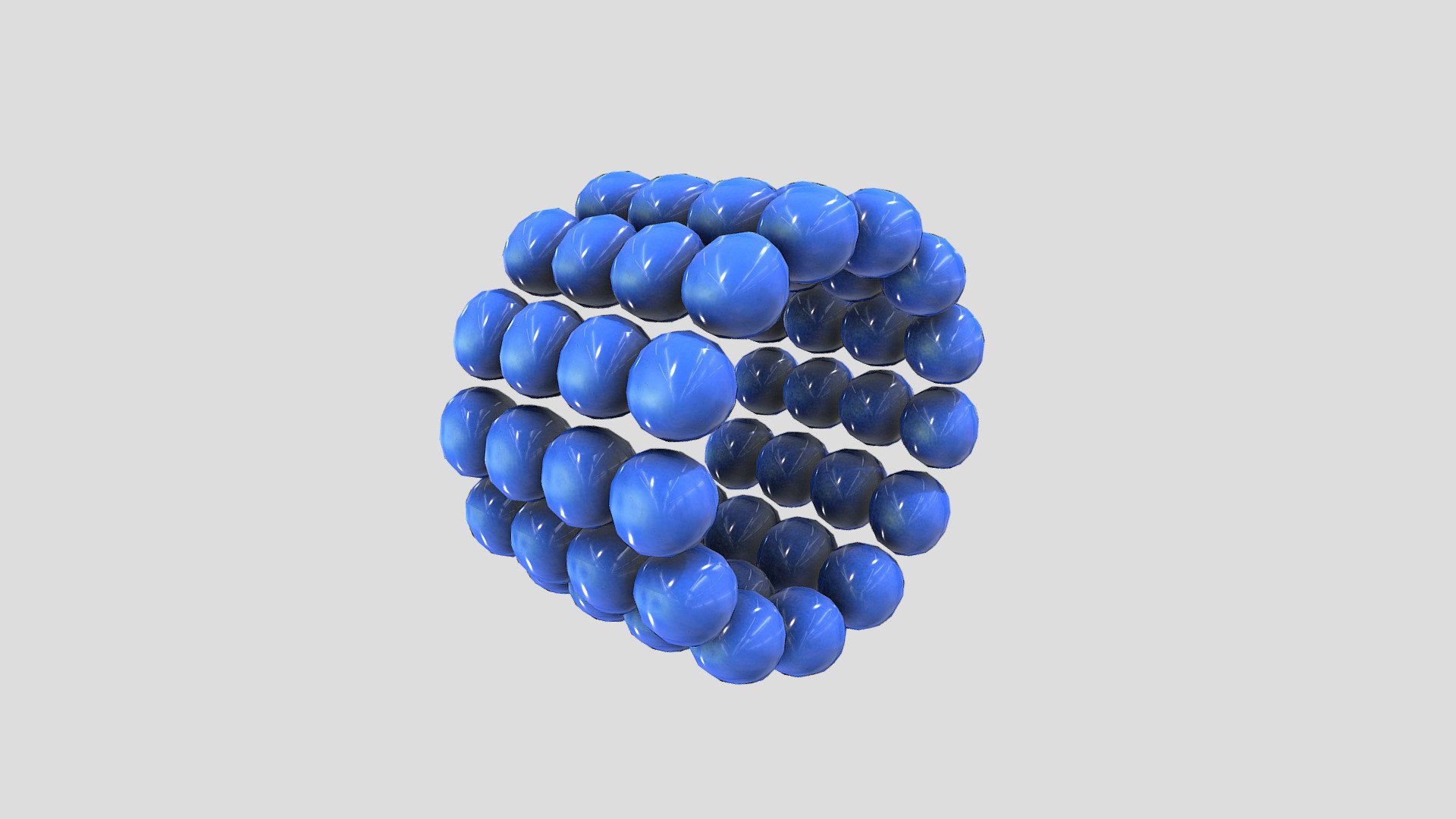 Blue Bids Bracelet - Buy Royalty Free 3D model by 3dia [6fdf2e0 ...