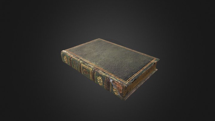 Ancient book 3D Model