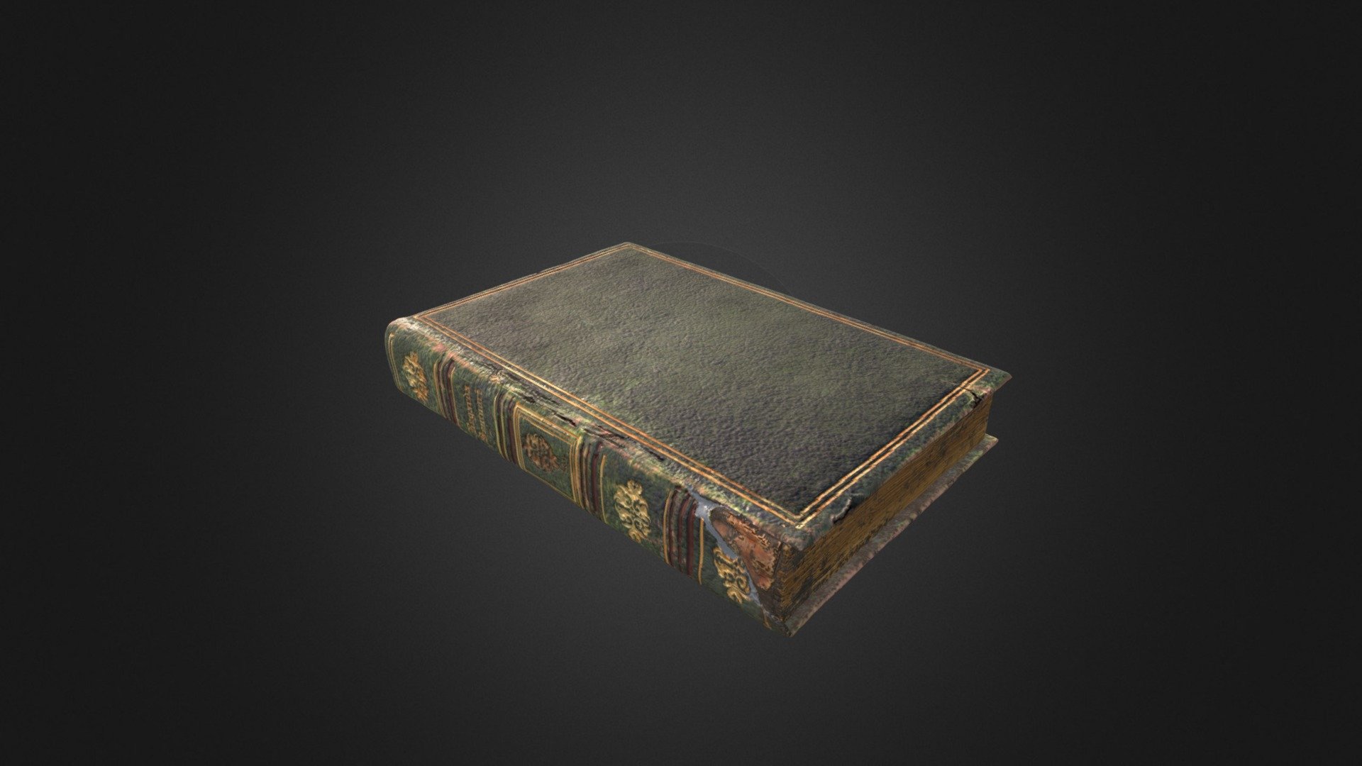 Ancient book - 3D model by 3Dishkant [6fe078f] - Sketchfab
