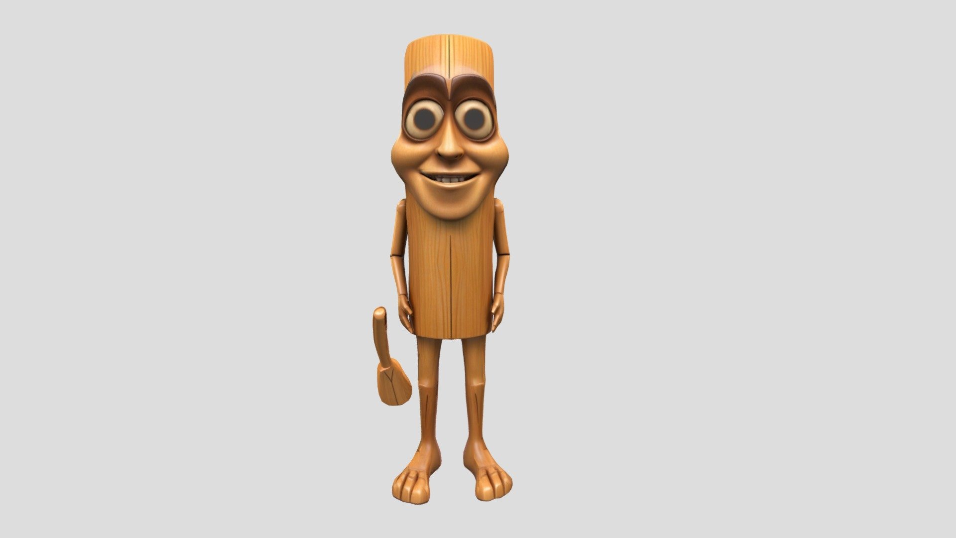 TUNG TUNG SAHUR Download Free 3D Model By Aizen Aizenx 6fe1d62 